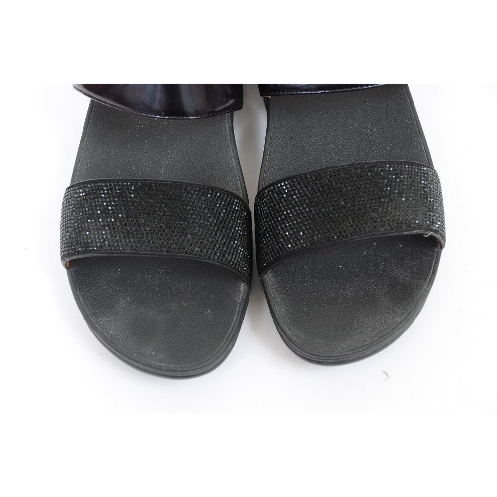 Fitflop Ritzy Womens 10 Slingback Strap Sandals Wedge Platform Footbed Comfort - Picture 6 of 9